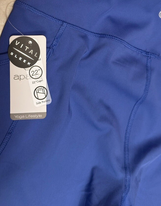 Apana Women’s Yoga Leggings Lifestyle - Larkapur- Medium
