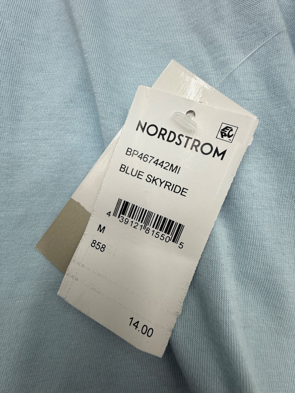 BP Women’s-Classic Tee Shirt-Blue Skyride-Medium-New Tag