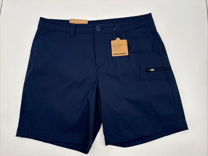$60 Eddie Bauer Women’s Rainier Bermuda Shorts -Indigo -Size: 8 (31W)- New