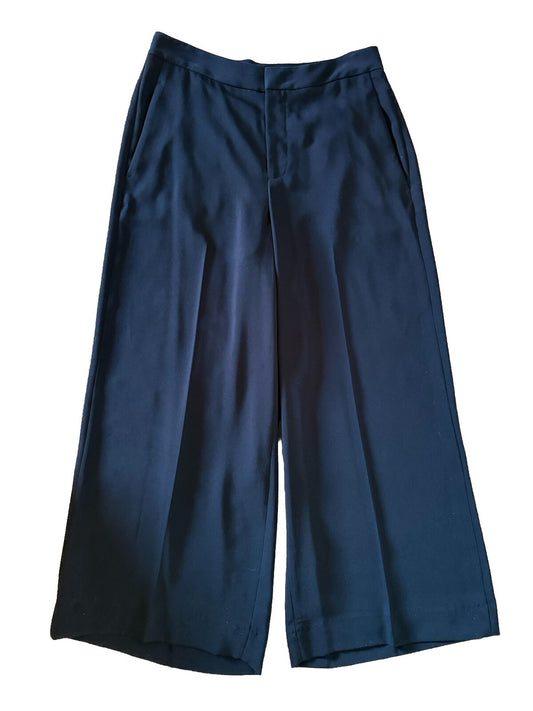 $365 Vince Women’s Mid-Rise Tailored Flare Pants- Black- Size: 6 - New With Tag