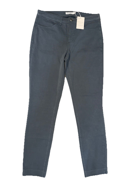 $130 Peter Millar Women's Karlie Stretch Sateen High Rise Pant-Iron-Size: 6 -NEW