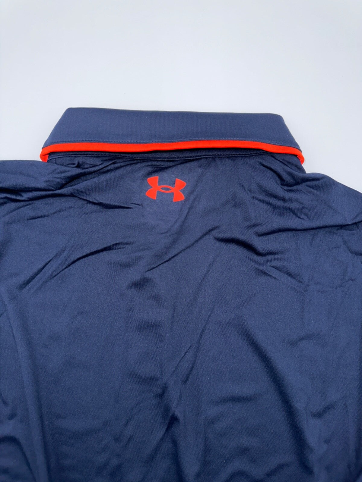 $65 Under Armour Men's Polo Shirt - Navy/Red - Medium - New With Tags