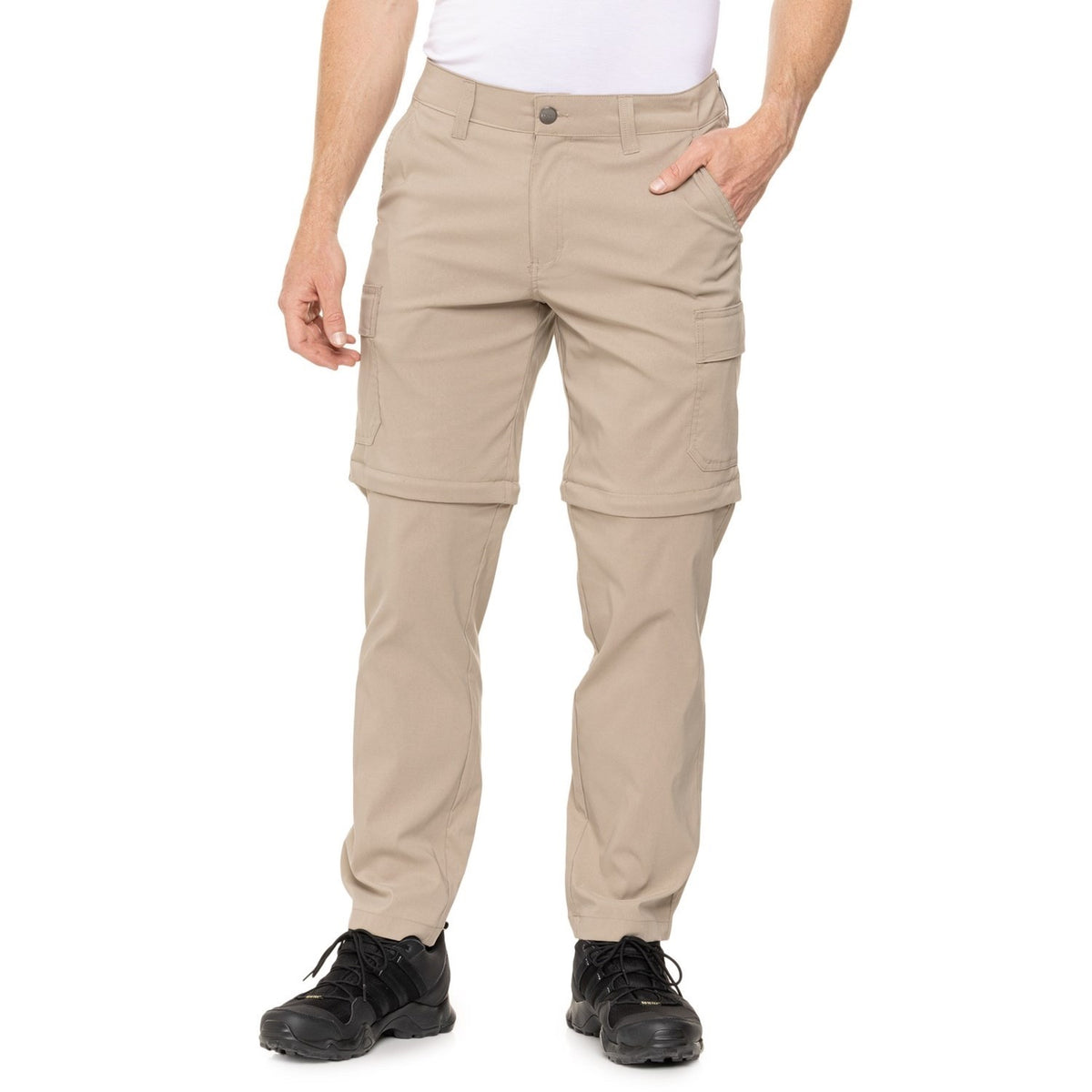 $89 Spyder Men's Convertible Cargo Pants - Gravel - 32W x 32L - New With Tag