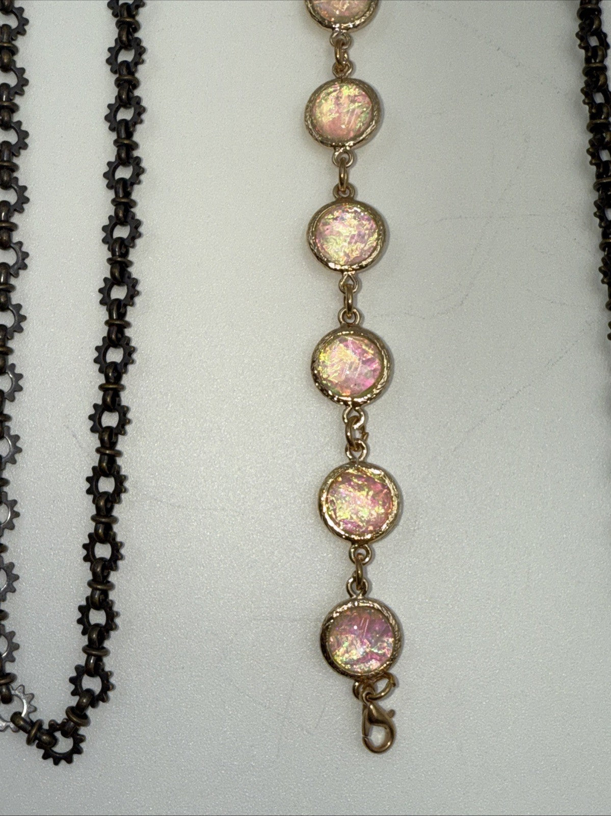 Lot Of 2 Explorer Necklace And 1 Bracelet Combination Jewelry- Total 3 Items!