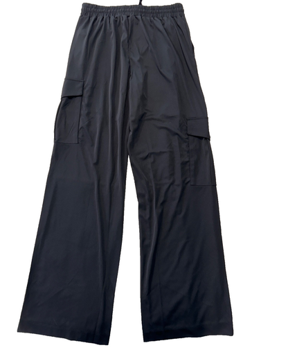 $200 Allsaints Women's Carissa Trouser Cargo Pants - Black - Medium - New