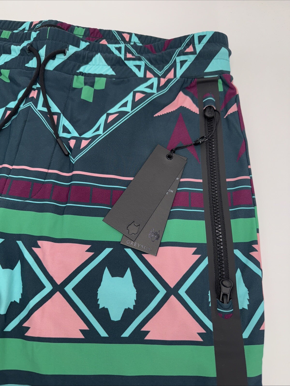 Greyson Men’s Joggers Ghostwolf Sequoia Print- Multi- Medium- MSRP $198- New Tag