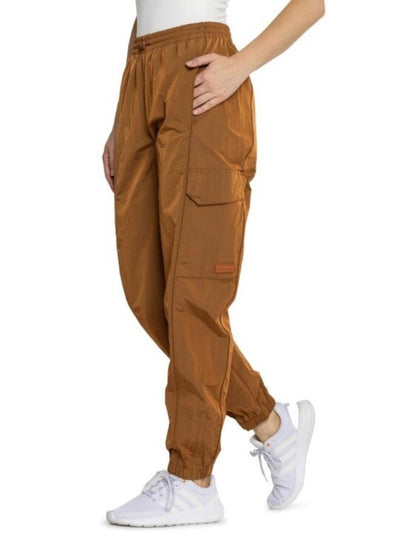 $115 Halfdays Women’s Watson Nylon Cargo Pants baggy Hiking -Caramel-Large-NEW