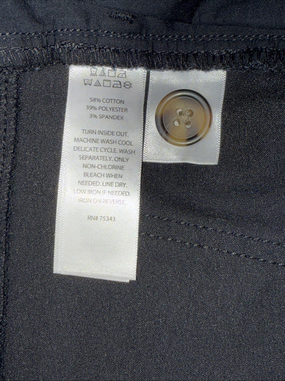 $99 Daniel Hechter Straight Fit Chino 5 Pocket Pants Jeans-Black- 32W 30L-New