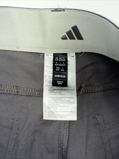 $80 ADIDAS Men's Ultimate 365  5-Pocket Tapered Golf Pants-Grey 5 -34W 32L-New
