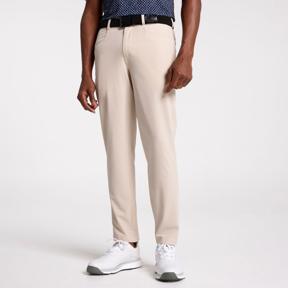 $80 Walter Hagen Men's 5 Pocket Slim Fit Golf Pants - Khaki - 30W x 30L - New