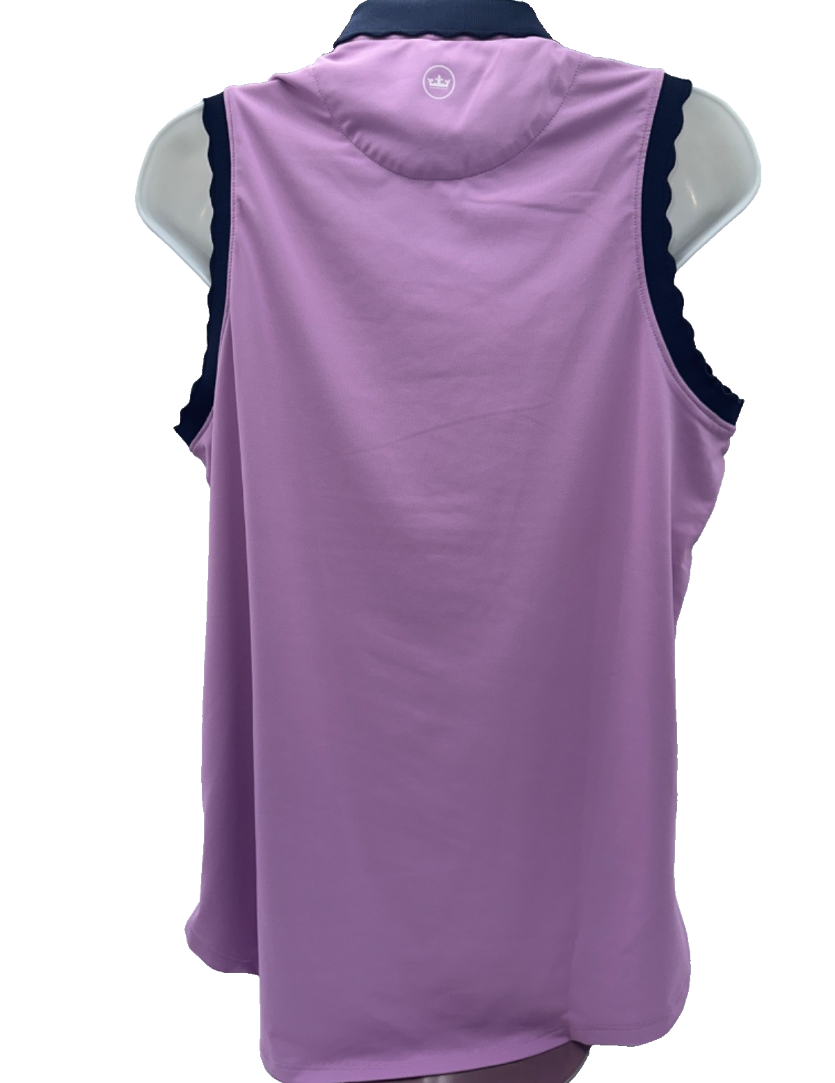 $90 Peter Millar Women’s Golf/Tennis Sleeveless Polo - Purple - Large - New Tag