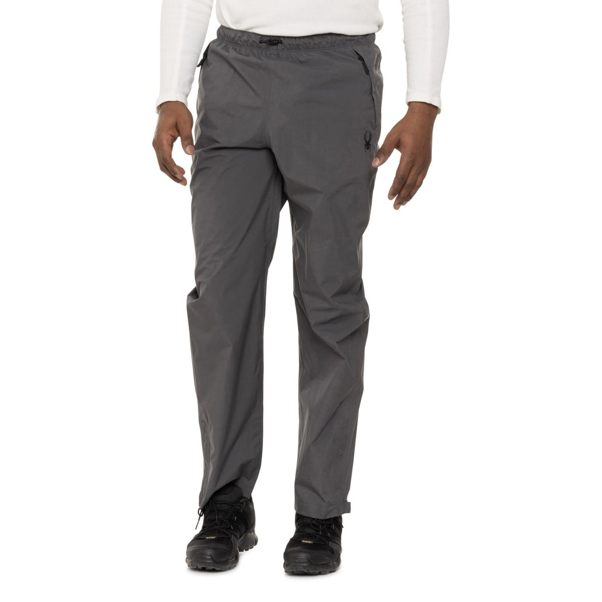 $119 Spyder Men’s Waterproof Hiking Pants - Grey - Medium - New With Tags