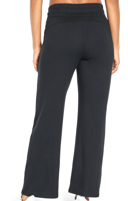 $65 Marika Women's Josie Pocket Straight Leg Sweatpant - Black - XSmall - New