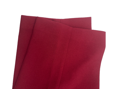 $275 Bogner Women's Fabia Pleated Pants - Bordeaux - Large - New With Tag