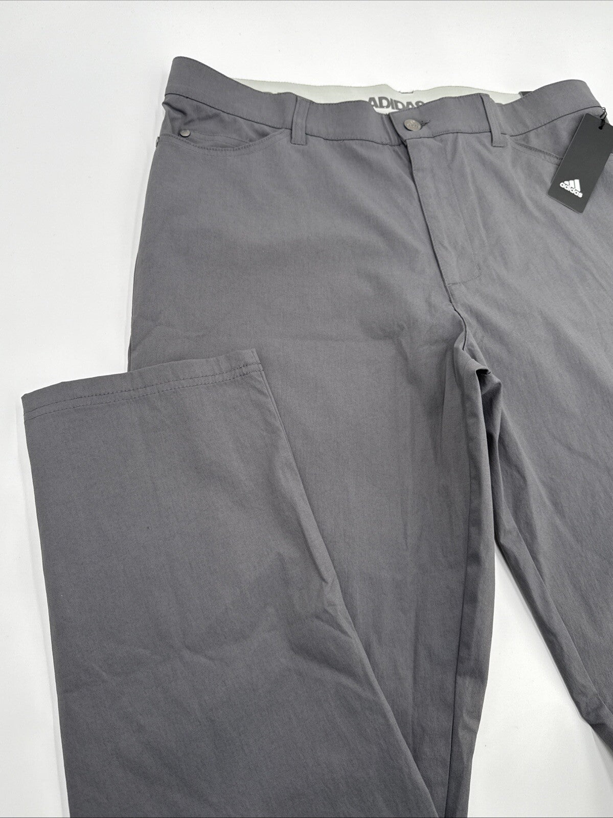 $80 ADIDAS Men's Ultimate 365  5-Pocket Tapered Golf Pants-Grey 5 -36W 30L-New
