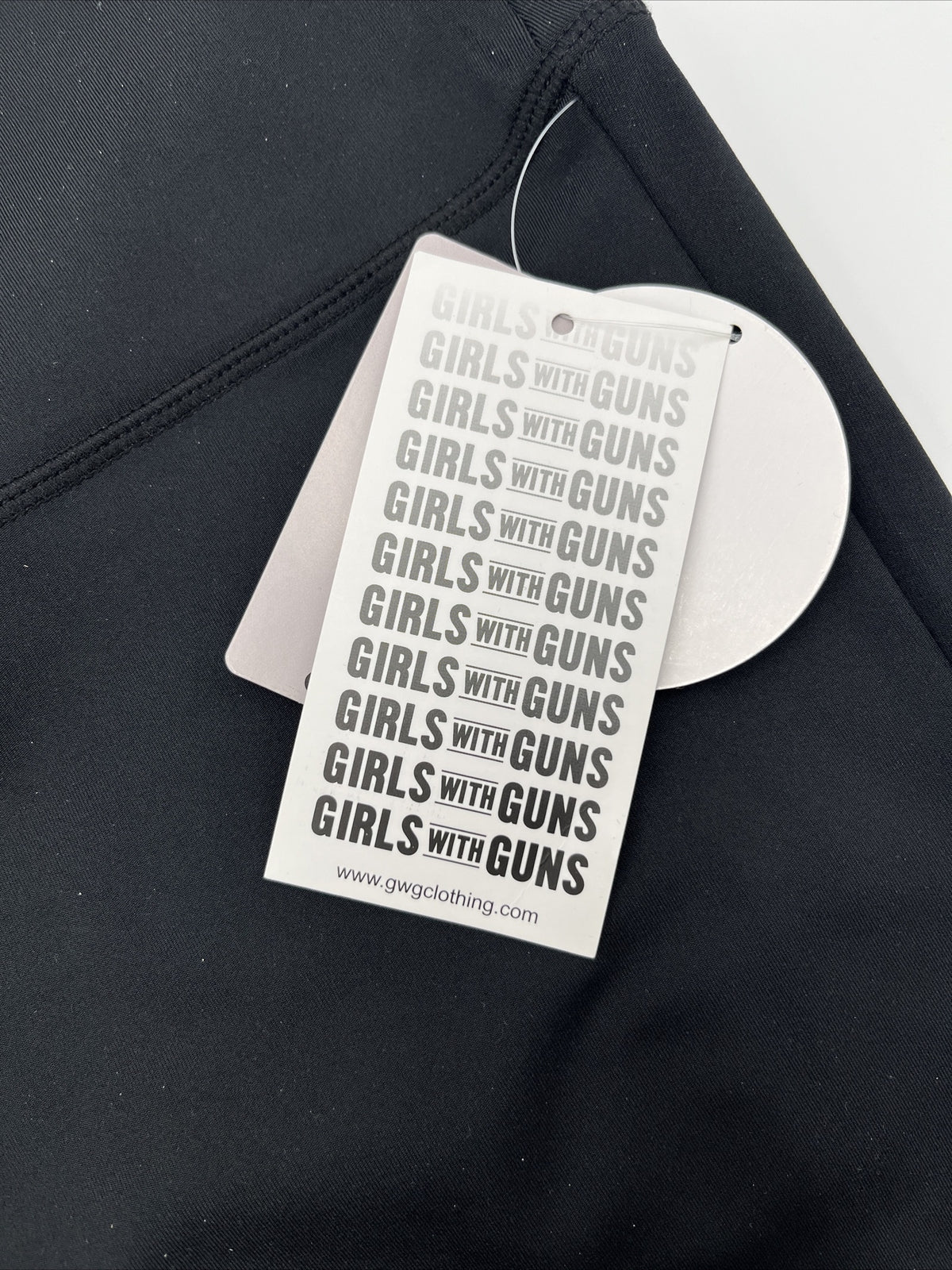 Girls With Guns Women’s Ibex Athletic Active Leggings-Black-Large-New Tags $50