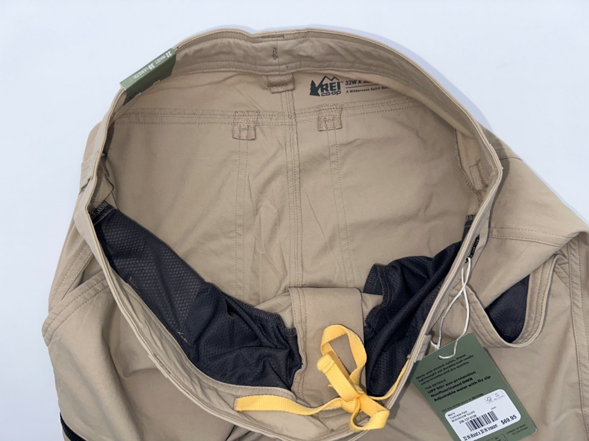 $70 REI Co-Op Men's Trailmade Pants - Mushroom Taupe - 32W x 30L - New With Tag