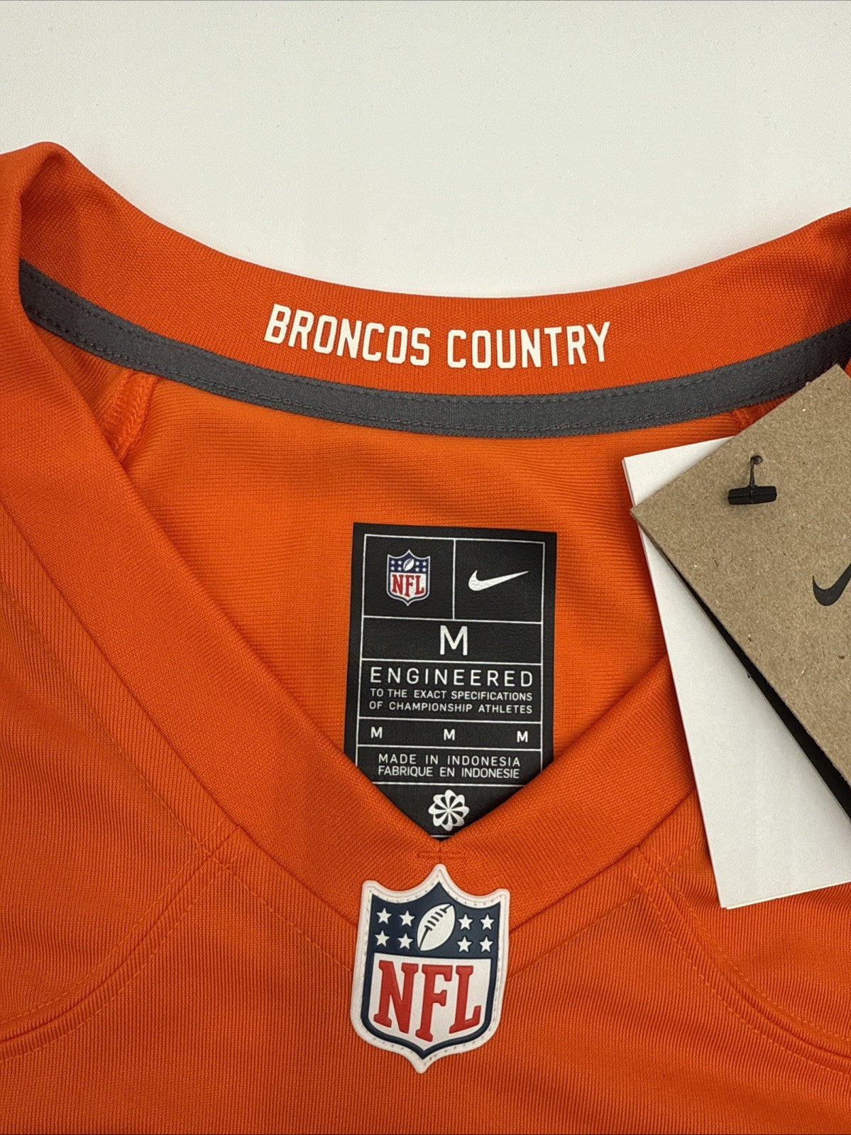 Nike Bo Nix #10 1977 Denver Broncos Jersey Licensed NFL Jersey-Orange-Medium-New