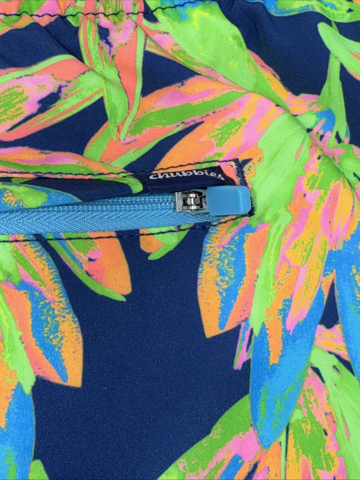 $70 Chubbies The Ocean Flowers 5.5" Inseam Swim Trunks-Multi -2XLarge -New Tag
