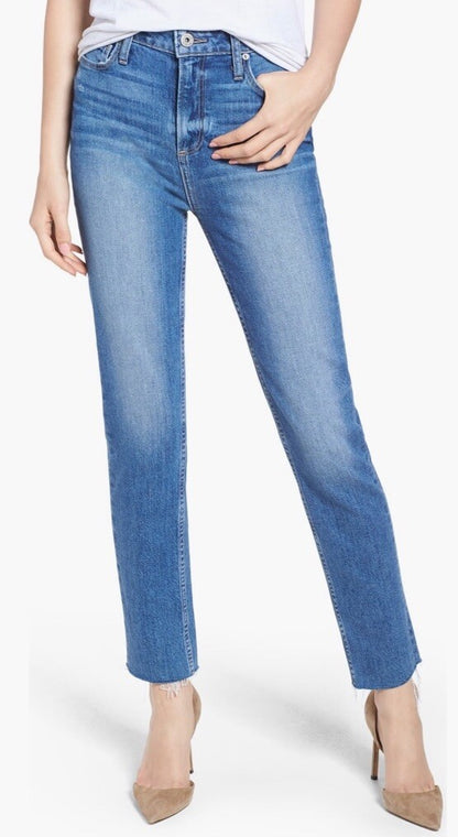 $225 PAIGE Women’s Hoxton Slim Raw Hem- Averill- Size: 32