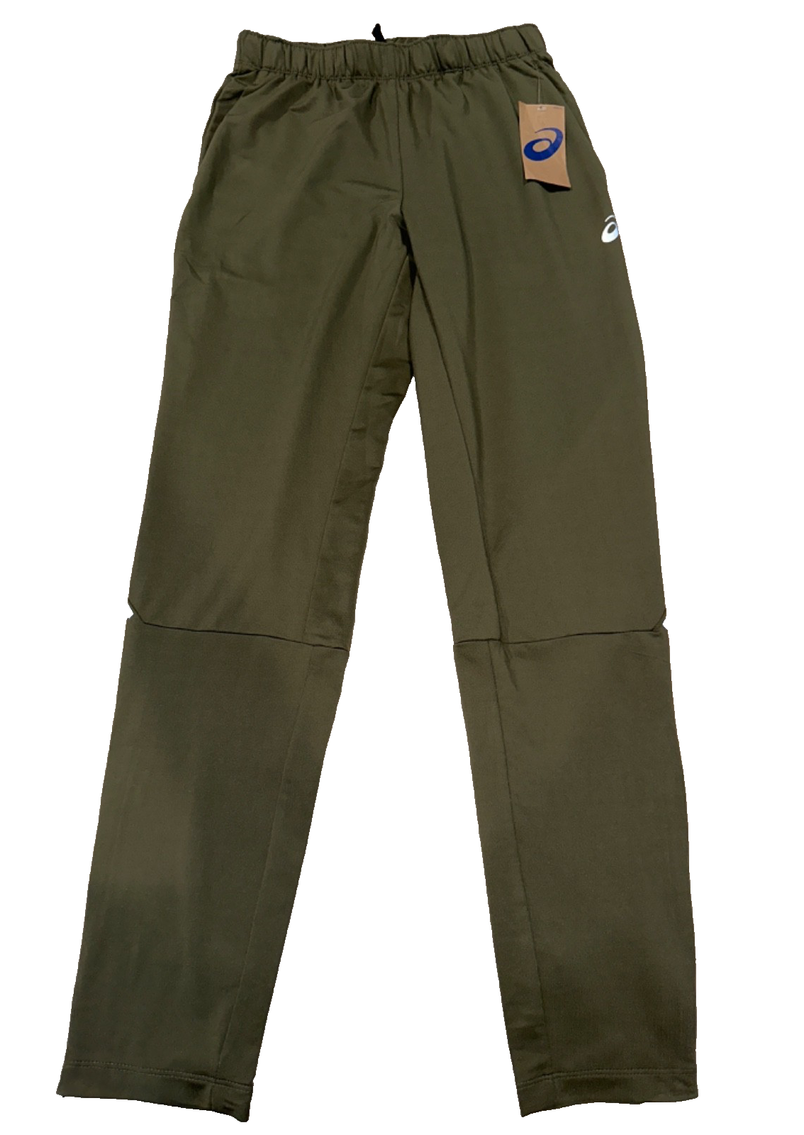 $45 Asics Men's French Terry Pant - ASTMPA2234 - Green - Small - New With Tags