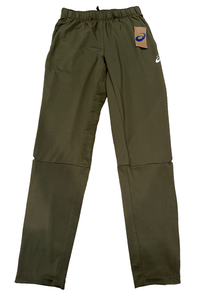 $45 Asics Men's French Terry Pant - ASTMPA2234 - Green - Small - New With Tags