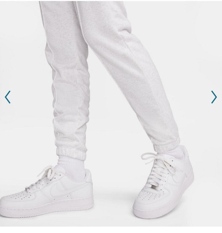 Nike Women's Sportswear Chill Terry High-Waisted Joggers-Birch Heather-Medium