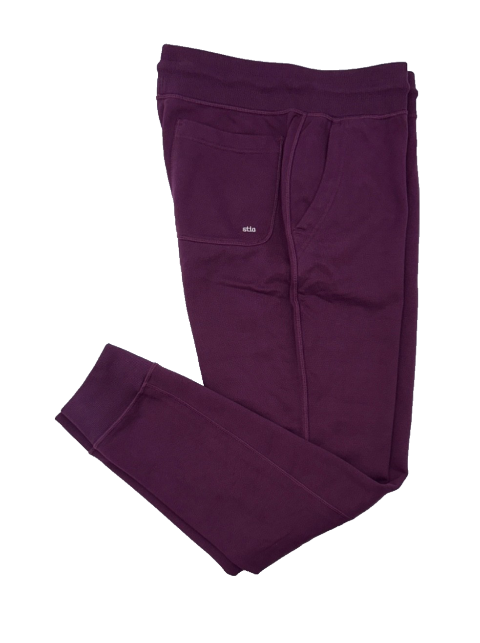 $129 Stio Men’s Turpin Fleece Pants Joggers - Deep Purple - Medium - New Tag
