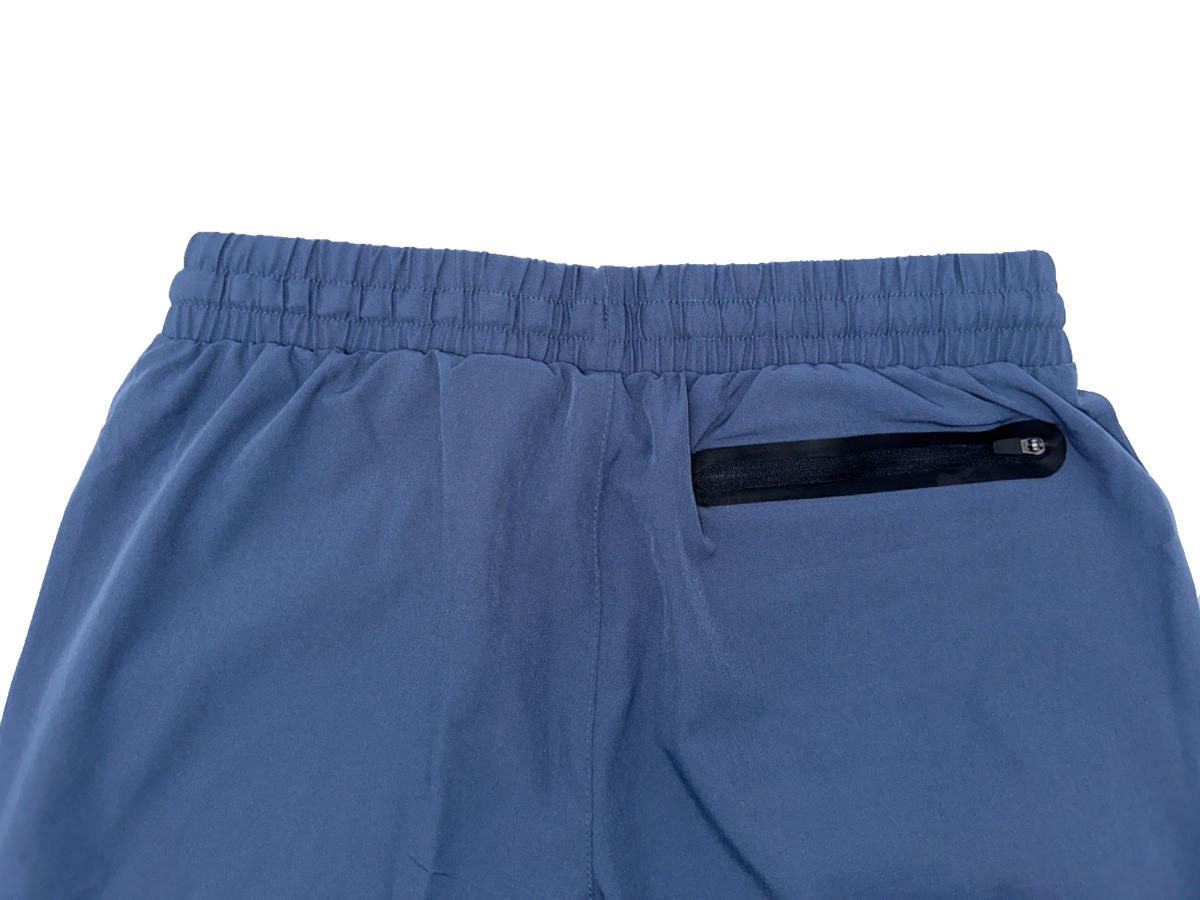 $60 ASICS Men's Woven Stretch Back Welded Pocket Pants - Blue - Small - New