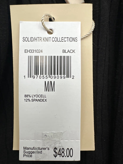 $48 Elie Women’s Sleeveless Turtleneck - Black - Medium - New With Tag