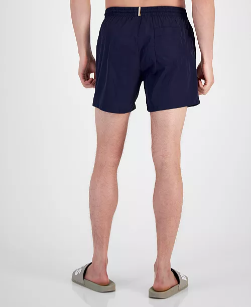 $58 BOSS Men’s Swim Trunks 5” - 50519018 - Navy Blue- Large - New with tag