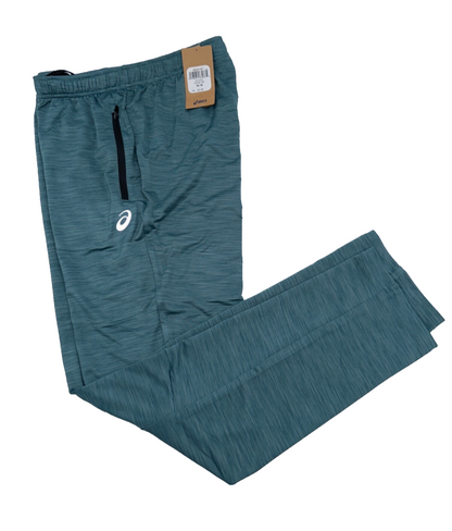 $55 Asics Men's FP Pant - Foggy Teal Spacedye - Medium - New With Tags
