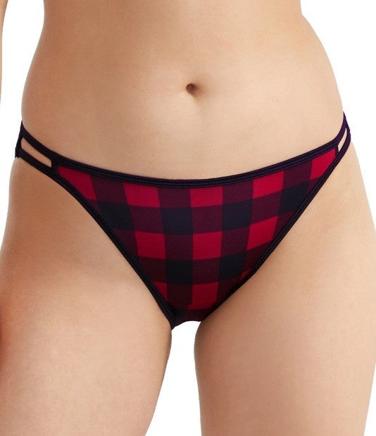 $40 Vanity Fair String Bikini Panty (Pack Of 3)-Colors As Shown-18108-6/Medium