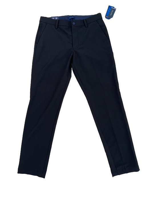 $90 NAUTICA Men’s Slim Fit Pants - True Black - 32W x 32L - New with tag