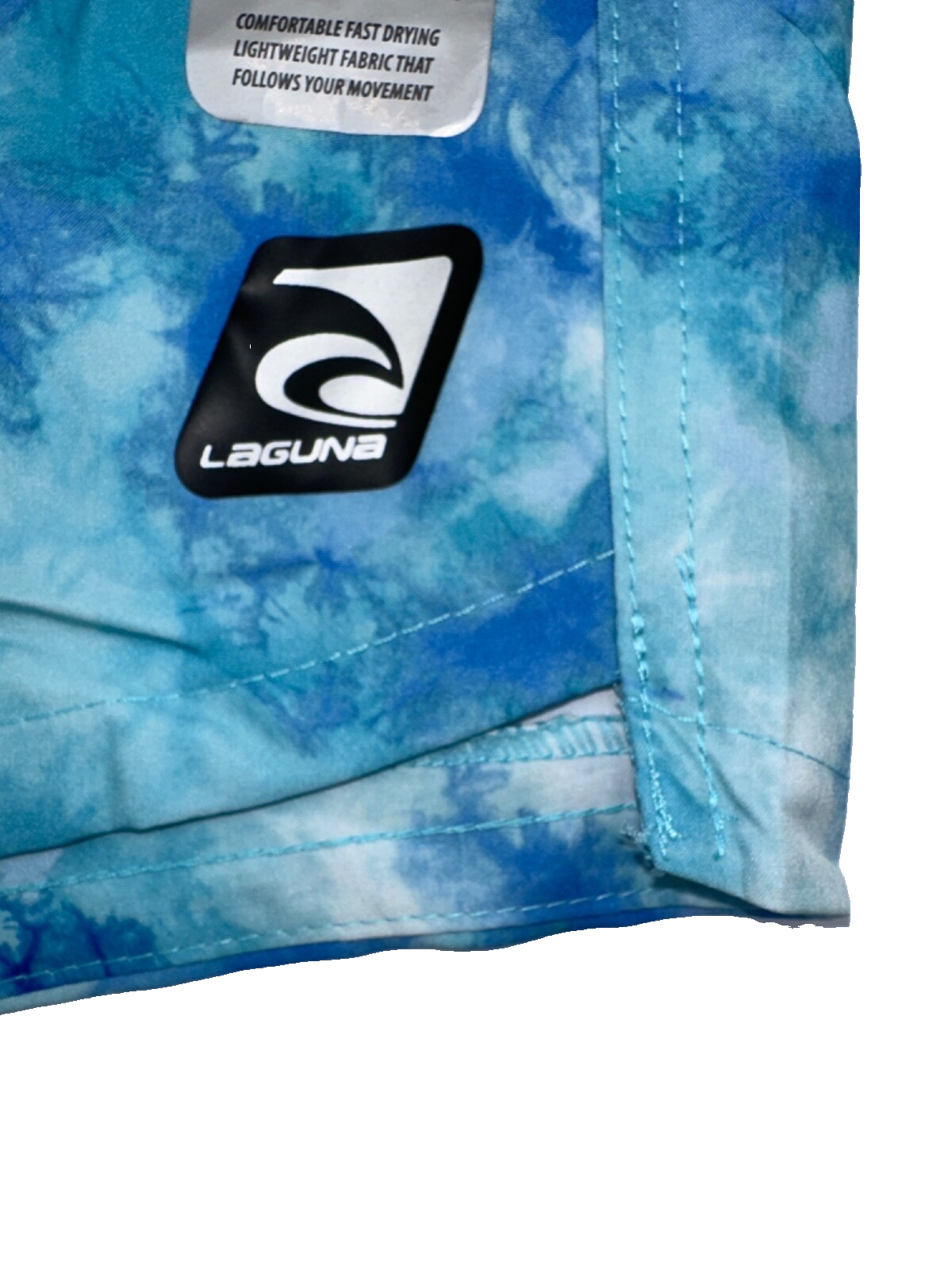 $48 Laguna Men’s Lined Swim Trunks 6.5” - Blue 433 - Small - New With Tags