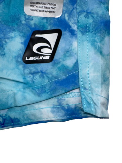 $48 Laguna Men’s Lined Swim Trunks 6.5” - Blue 433 - Small - New With Tags