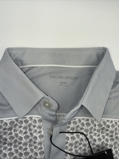 $100 Galvin Green Men’s Millard Golf Shirt Polo- Cool Grey - Small -New Tags