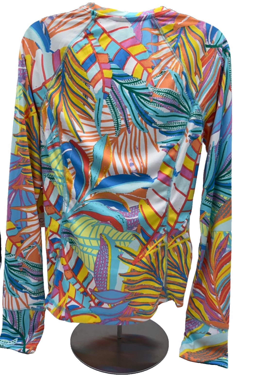 $68 C&C California Women's Long Sleeve 1/4 Zip Top - Multi Color - Medium - New