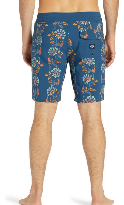 $60 Billabong Men's Sundays Pro Board Short - Dark Indigo - Size 30 - New