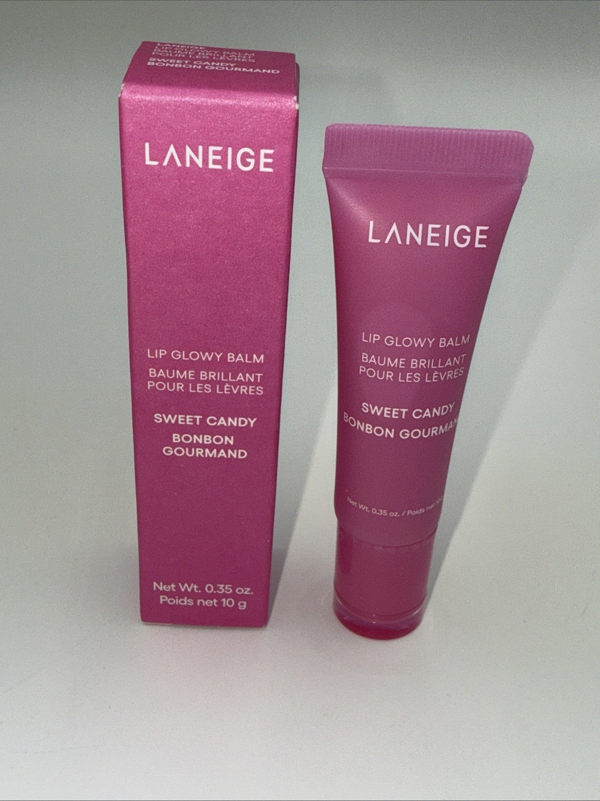 Laneige Lip Glowy Balm - “Sweet Candy” Lightweight Glossy Tint with Shea Butter