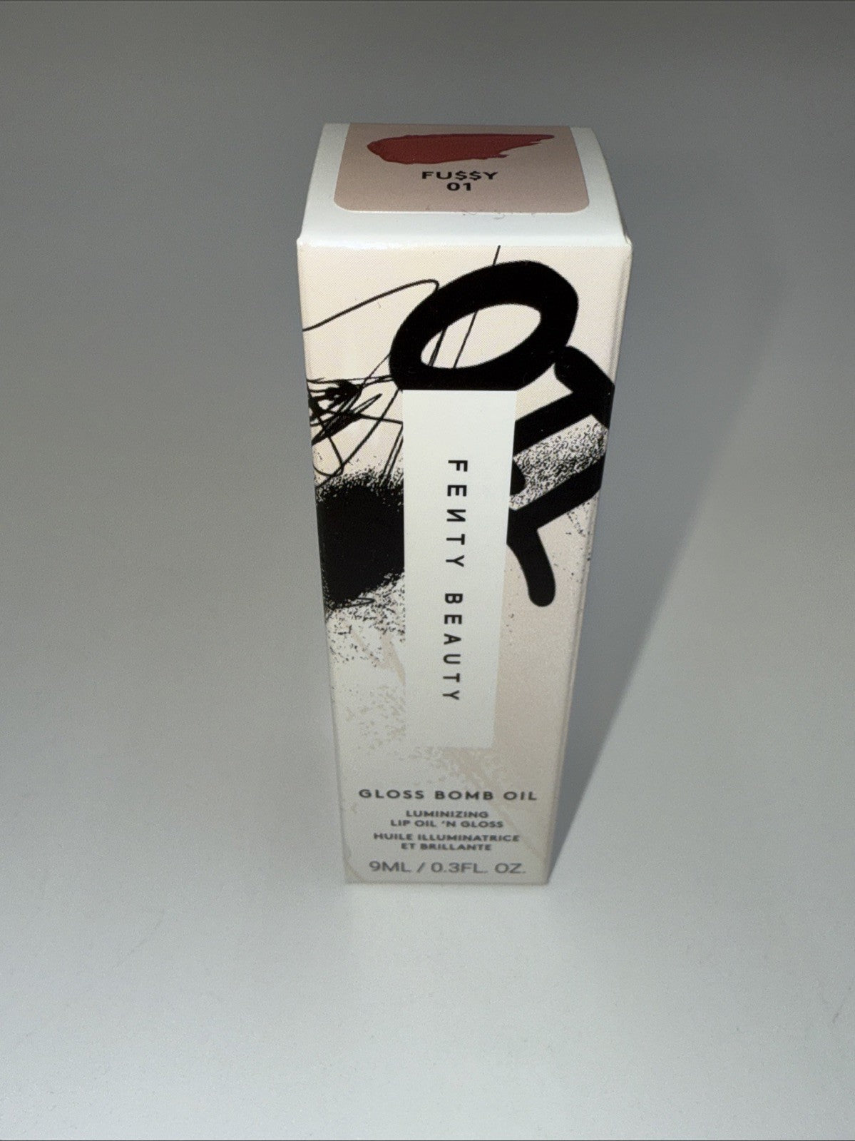 Fenty Beauty FUSSY 01 by Rihanna Gloss Bomb Oil - 9mL / 0.3 fl. oz.- New Fresh