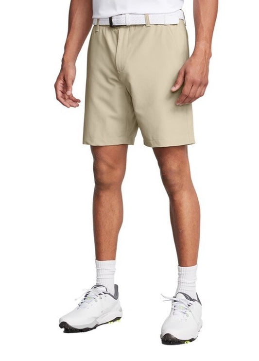 $70 Under Armour Men’s Drive 8in Golf Shorts - Beige Khaki- Size: 32W - New Tags
