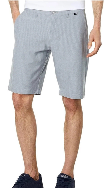 $94 Travis Mathew Men’s Sand Harbor Golf Shorts- Heather Sleet Grey- 32W-New Tag