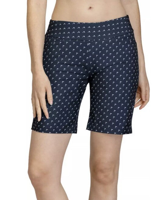 Tail Women's 18” Printed Golf Short- In For The Win - Size 4- MSRP $75