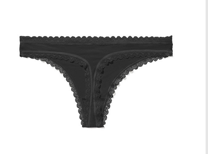 3 Pack Calvin Klein  Thong Panty- 2 Flirty/1 Invisible- Black- Small- Retail $45