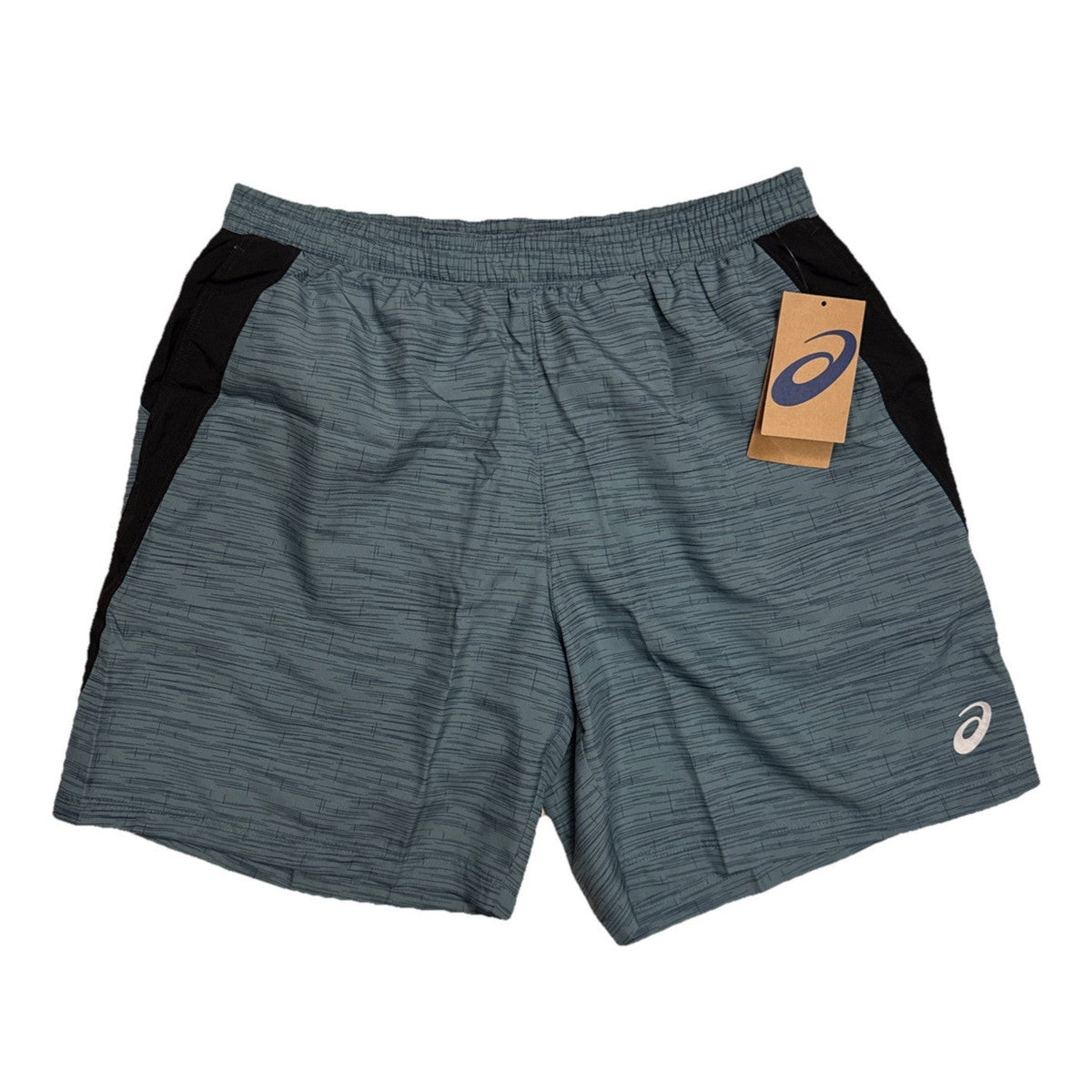 Asics Men's 7in  PR Lyte Lined Short 2.0 - Foggy Teal/Black - Medium