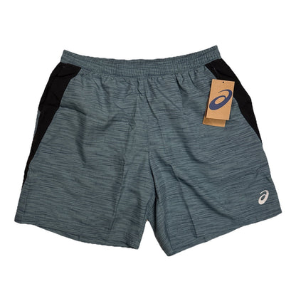 Asics Men's 7in  PR Lyte Lined Short 2.0 - Foggy Teal/Black - Medium