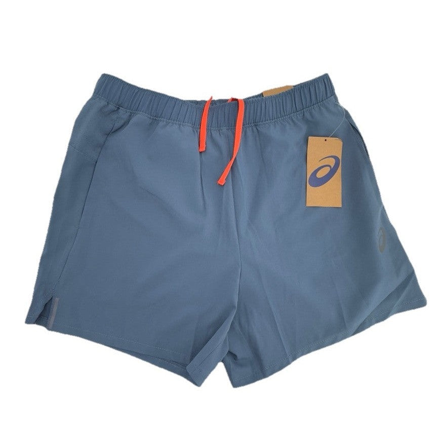 ASICS Men’s Athletic 5" Woven Unlined Shorts -Arctic Blue - Size: Small  -New