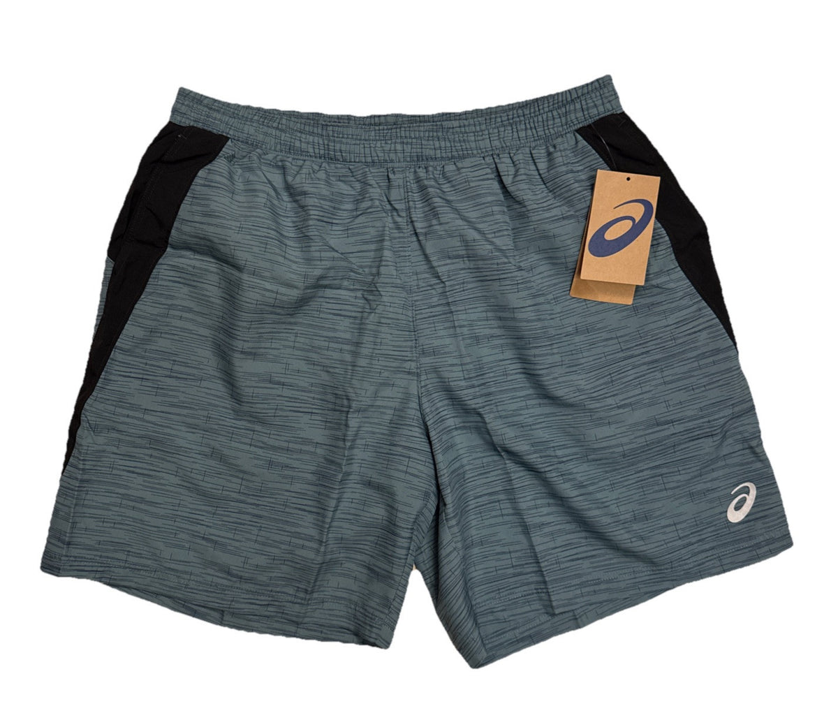 Asics Men's 7in  PR Lyte Lined Short 2.0 - Foggy Teal/Black - Medium