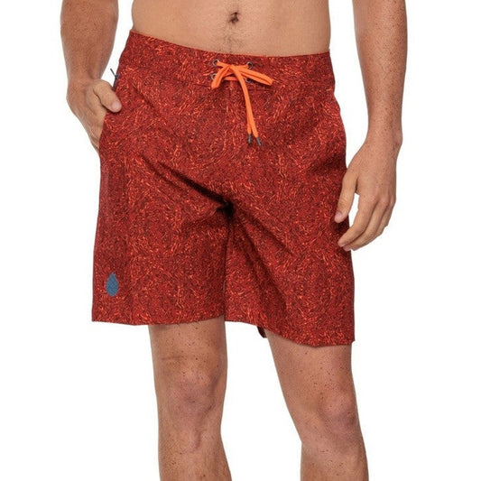 $78 Stio Men’s CFS Board Short 7.5in  - Hot Pepper Red -Size: 33W - New Tags